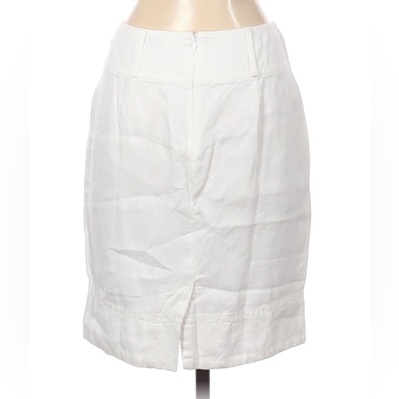 100 linen skirt. Banana republic linen skirt. - Picture 2 of 2